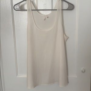 White/cream tank and cami
